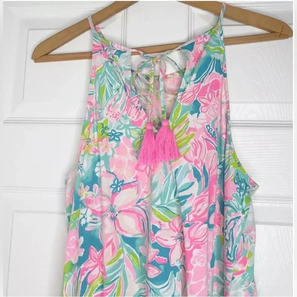 LILLY PULITZER Margot Dress HOT ON THE SCENE size Medium - Picture 3 of 5